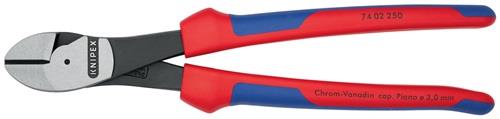 KNIPEX Kraftseitenschneider L.250mm pol.Form 0 Mehrkomp.-Hüllen KNIPEX KNIPEX Kraftseitenschneider L.250mm pol.Form 0 Mehrkomp.-Hüllen KNIPEX