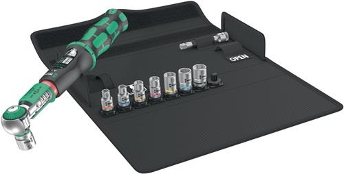 WERA Drehmomentschlüsselset Safe-Torque 10-tlg.2-12 Nm 1/4 Zoll 4KT WERA