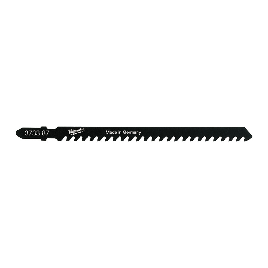MILWAUKEE 105 x 4,2 mm T341HM Stichsägeblatt Spezial für Fiberglas, Kunststoff und Acrylglas