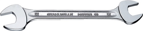 STAHLWILLE Doppelmaulschlüssel MOTOR 10 36x41mm L.375mm verchr.STAHLWILLE