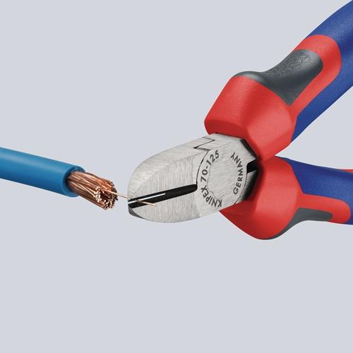 KNIPEX Seitenschneider L.125mm Kopf pol.Comfort-Griff max.1,5mm KNIPEX KNIPEX Seitenschneider L.125mm Kopf pol.Comfort-Griff max.1,5mm KNIPEX