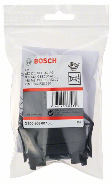 BOSCH Adapter zu Exzenter-, Schwing- und Multischleifern, passend zu GEX 125, GEX 150