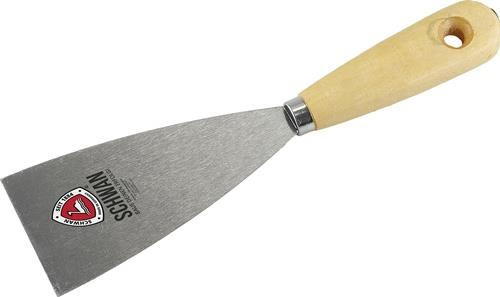 SCHWAN Malerspachtel B.40mm poliert,kon.geschl.H-Heft gehärteter STA SCHWAN SCHWAN Malerspachtel B.40mm poliert,kon.geschl.H-Heft gehärteter STA SCHWAN