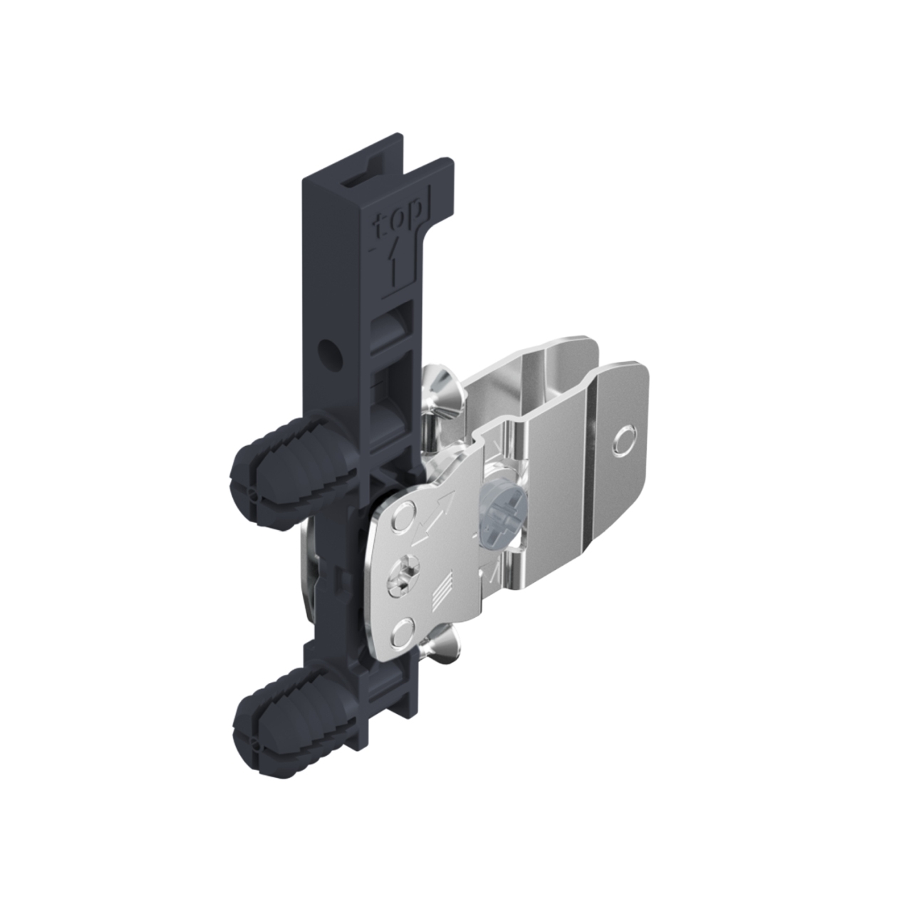 HETTICH AvanTech YOU Frontbefestigung für Zarge, Höhe 139 mm, zum Einschlagen, 9257885
