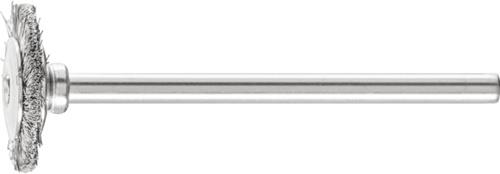 PFERD TOOLS Minirundbürste RBU 1602/3 INOX 0,10 D16xB2xL3mm VA PFERD