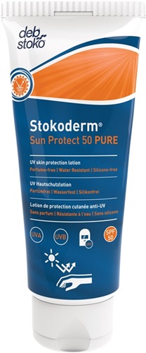 STOKO UV-Hautschutzcreme Stokoderm® Sun Protect 50 PURE 100ml unparfümiert Tube