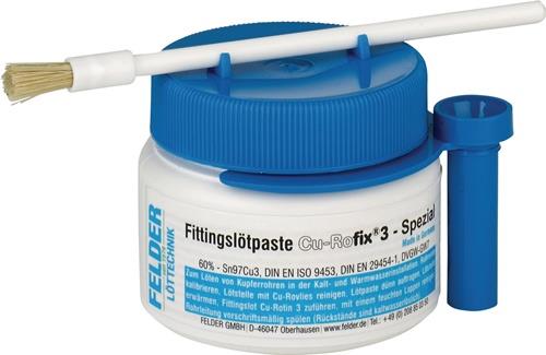 FELDER Fittingslötpaste CU-Rofix®3-Spezial 230-250GradC 250g S-Sn97Cu3 FELDER