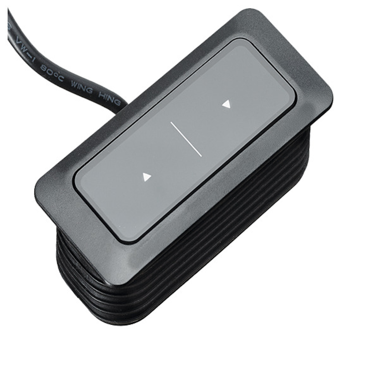 HETTICH Handschalter Touch Basic Inlay, schwarz, 9243921
