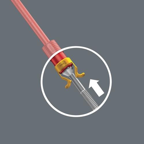 Schraubendreher 3251 Gr.T 20 Klingen-L.100mm VDE isol.slim Fix WIHA