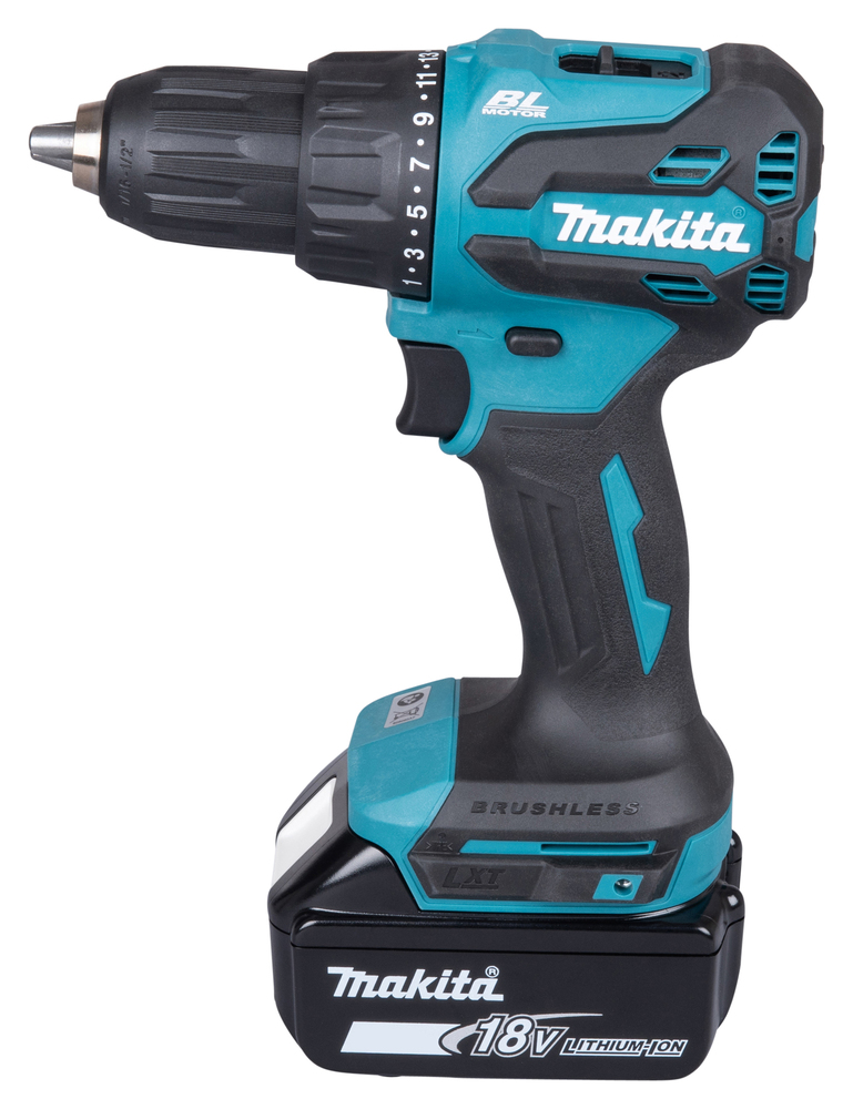 MAKITA DHP490RFX3 Akku-Schlagbohrschrauber-Set 18V