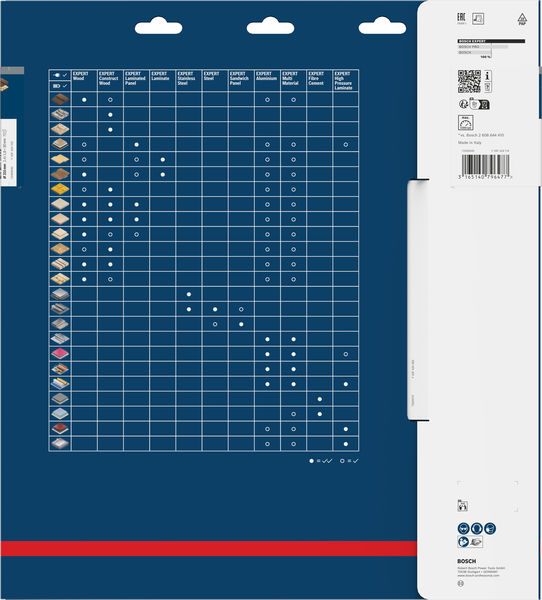 BOSCH Kreissägeblatt Expert for Wood, 315 x 30 x 2,4 mm, 72