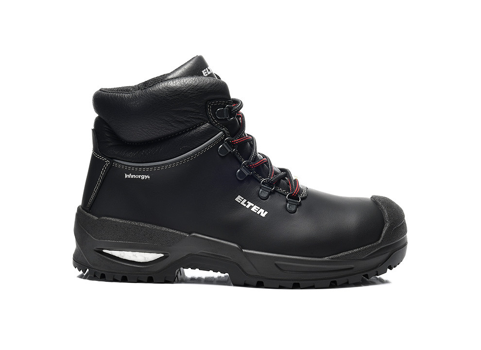 ELTEN Sicherheitsschnürstiefel FRANCESCO XXSG black Mid ESD S3, Gr. 45