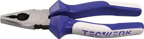 TECWERK Kombizange L.200mm pol.Mehrkomp.-Hülle TECWERK
