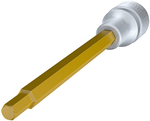 HAZET Steckschlüsseleinsatz 986SL-6 1/2 Zoll Innen-6-kant SW 6mm L.140mm HAZET HAZET Steckschlüsseleinsatz 986SL-6 1/2 Zoll Innen-6-kant SW 6mm L.140mm HAZET