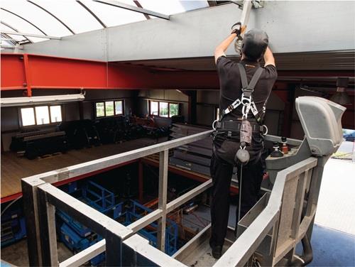 SKYLOTEC Auffang-Set Platform I EN 354 EN 360:2002,EN 361:2002 3-tlg.SKYLOTEC