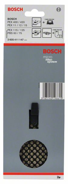 BOSCH Staubbox zu HW3 komplett, passend zu GEX, PEX, GSS, PBS