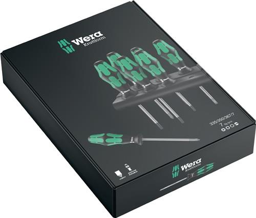 WERA Schraubendrehersatz 334/6 6-tlg.Schlitz/PH 2K-Griff Rundkl.WERA WERA Schraubendrehersatz 334/6 6-tlg.Schlitz/PH 2K-Griff Rundkl.WERA