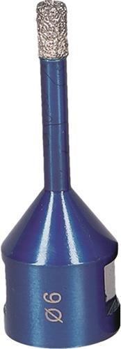 TECWERK Diamant-Fliesenbohrer PRO M14 D.6mm L.60,5mm 1-tlg.Sgmt-Anz.1 TW