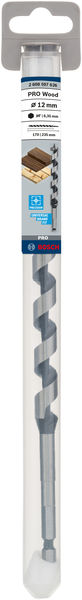 BOSCH Holzschlangenbohrer, Sechskant 12 x 170 x 235 mm, d 6,35 mm