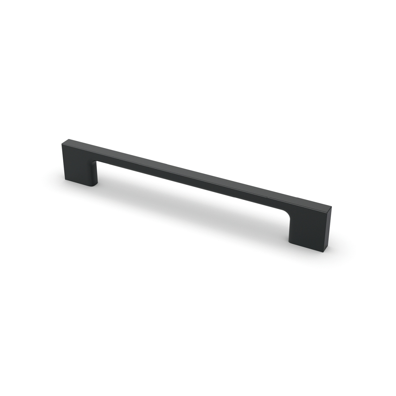 HETTICH Griff Belluno, •–• 224 / 256 mm, L 267 mm, B 9 mm, H 30 mm, Schwarz matt, 9270439