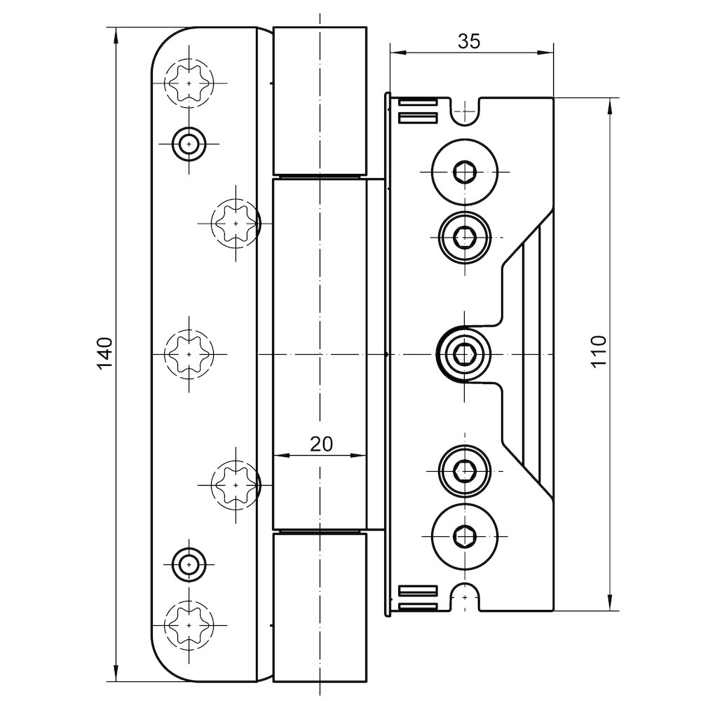 SIMONSWERK Einfräsband BAKA® Protect 4020 3D 4.Band