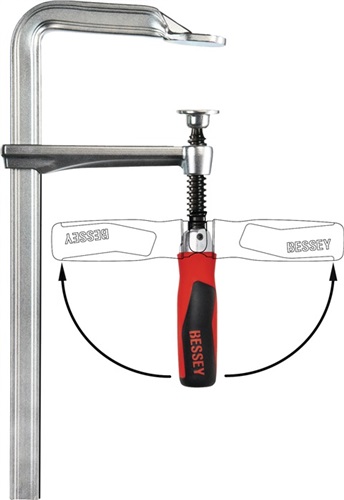 BESSEY Ganzstahlschraubzwinge GZ-KG BESSEY