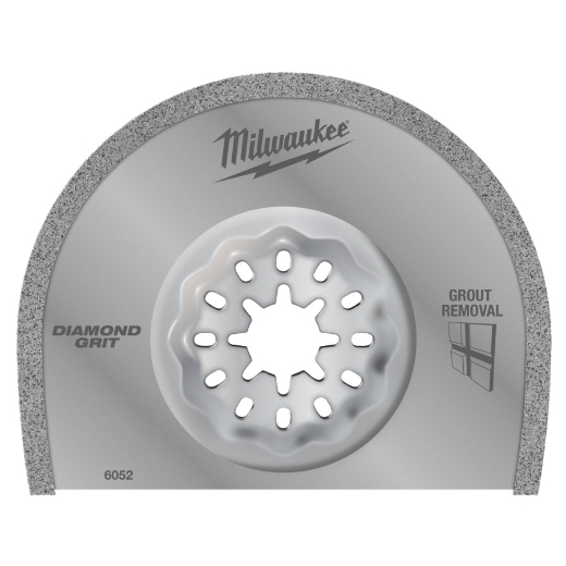 MILWAUKEE 75 x 25 x 1,2 mm Multitool Starlock Sägeblatt Diamant bestückt zum Entfernen von Fugen