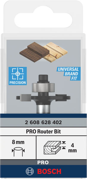 BOSCH Scheibennutfräser, 8 mm, D1 32 mm, L 4 mm, G 51 mm