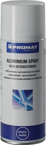 PROMAT CHEMICALS Aluminiumspray b.+500GradC hellsilber,glänzend 400 ml Spraydose PROMAT CHEMICALS