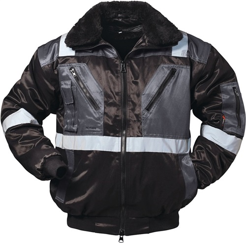 NORWAY Kombipilotenjacke 4 in 1 Kirkenes Gr.XXL schwarz/grau NORWAY