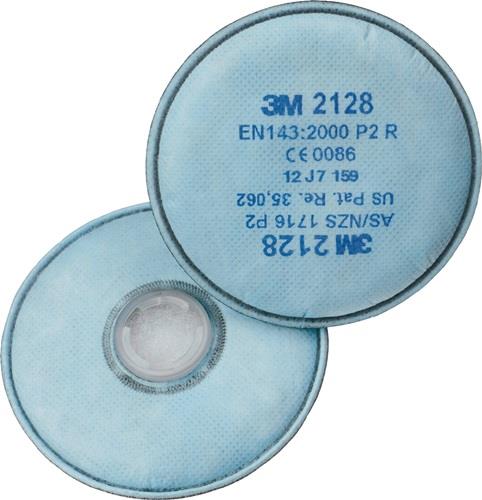 3M Rundpartikelfilter 2128 EN 1473:2000 P2 f.4000370675,-680, -690,-691 3M