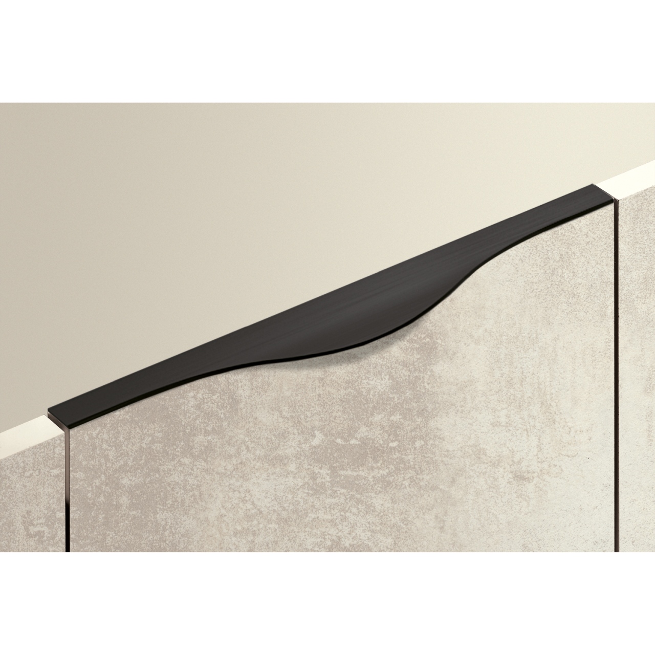 HETTICH Griff Veronia, •–• 160, L 176 mm, B 20 mm, H 30 mm, Edelstahl Optik gebürstet, 9097946 HETTICH Griff Veronia, •–• 160, L 176 mm, B 20 mm, H 30 mm, Edelstahl Optik gebürstet, 9097946