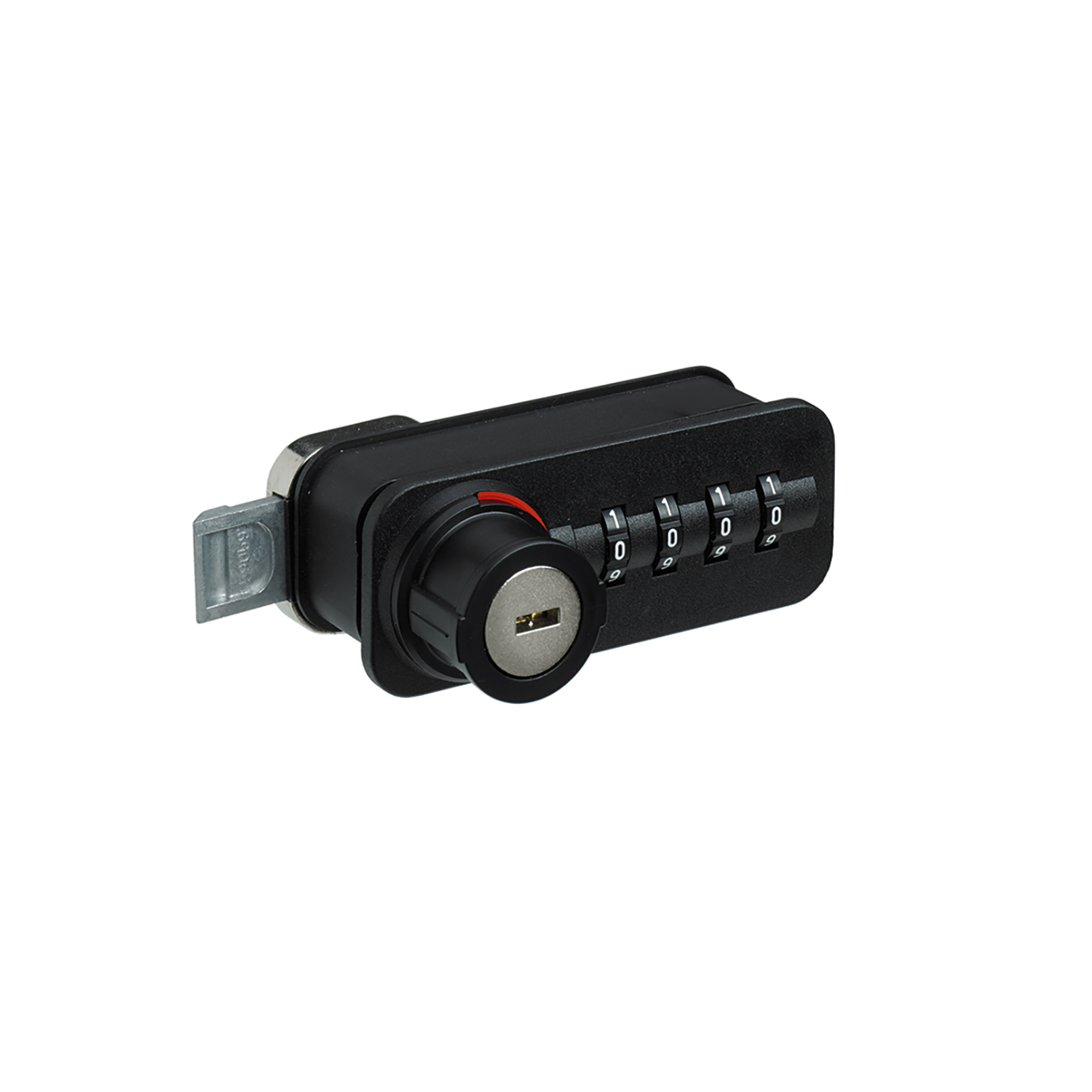 HETTICH Zahlenschloss mit Schnäpper, LAD, schwarz, 9206726