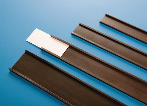MAGNETOPLAN Etikettenhalter B.40mm Rollen-L.50m S.1,0mm C-Profil magn.MAGNETOPLAN