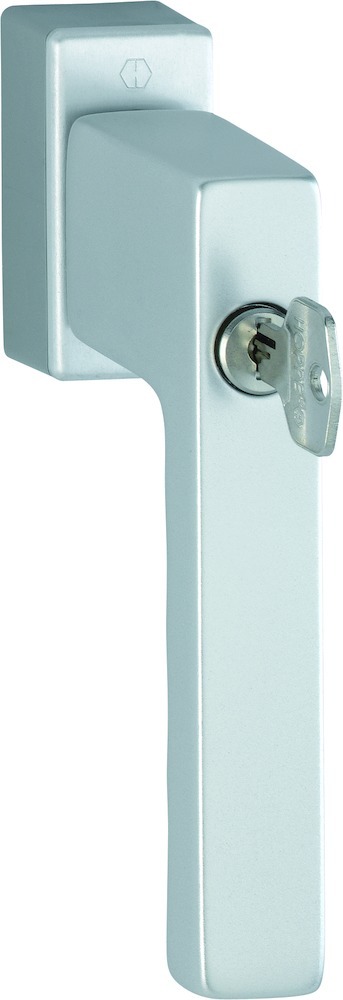 HOPPE® Fenstergriff absperrbar Toulon 0737S/US947-1 100NM, mit Schrauben, VarioFit, Aluminium, 10764792