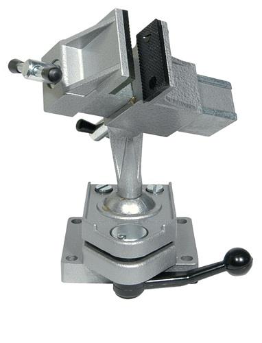Nordwest Feinmechanikerschraubstock Backen-B.80mm Spann-W.110mm Platte
