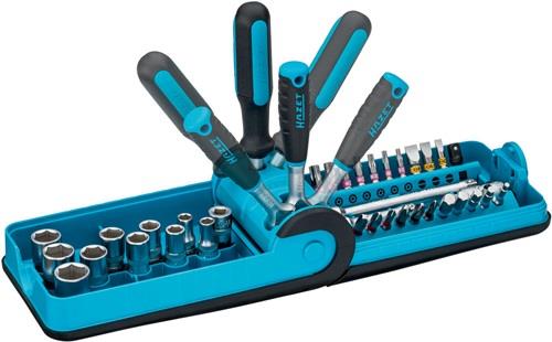 HAZET Steckschlüsselsatz 856-1HP 38-tlg.1/4 Zoll SW 5,5-14mm Z.90 6KT HAZET HAZET Steckschlüsselsatz 856-1HP 38-tlg.1/4 Zoll SW 5,5-14mm Z.90 6KT HAZET
