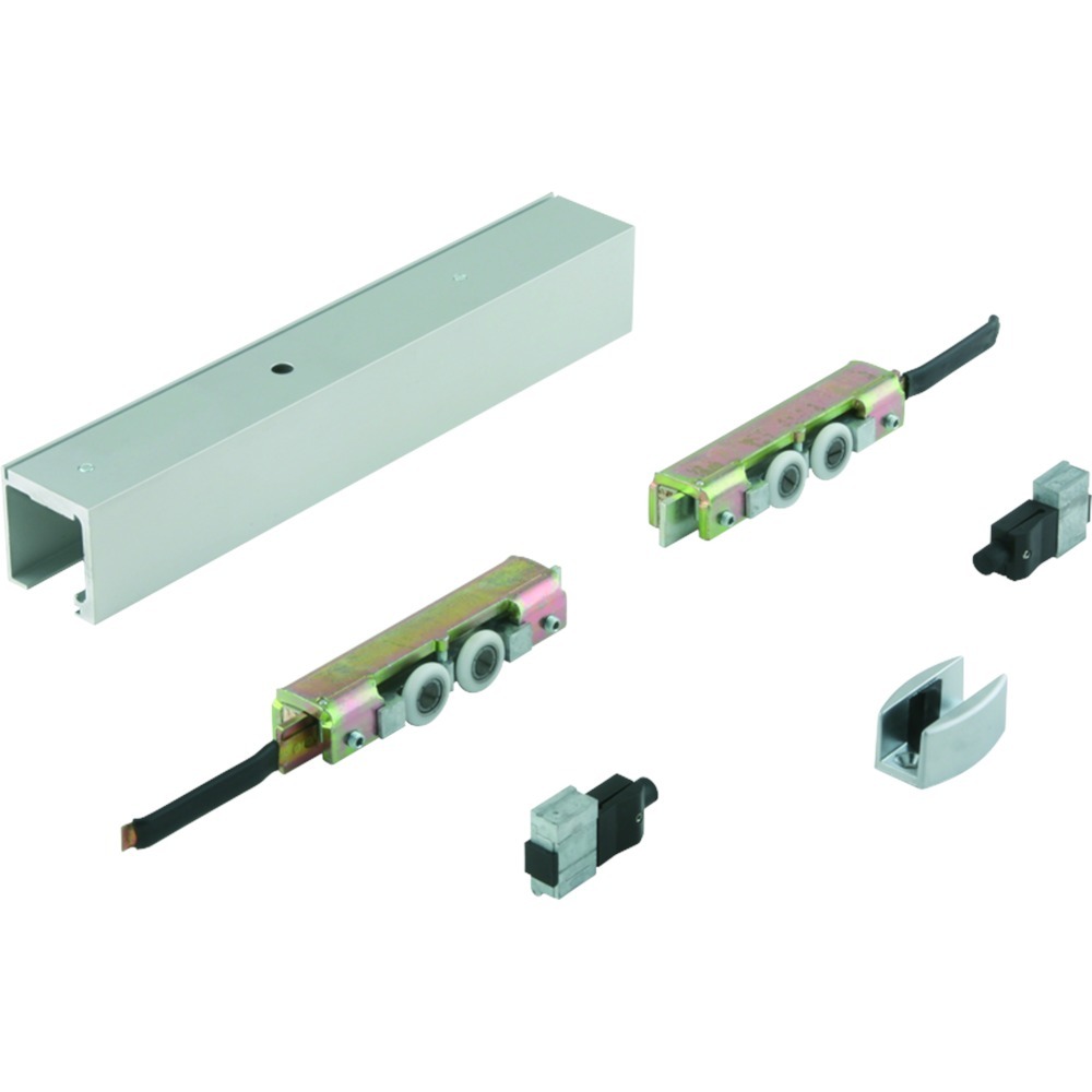 DORMA GLAS Schiebetürbeschlag AGILE 50 07.411, Aluminium