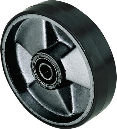 PFAFF Lenkrad PU Naben-L.43mm Rad-B.50mm D.200mm Ku.-Felge PFAFF