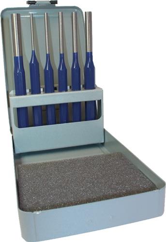 TECWERK Splintentreibersatz 6tlg.3-4-5-6-8-10mm Metallkass.TECWERK