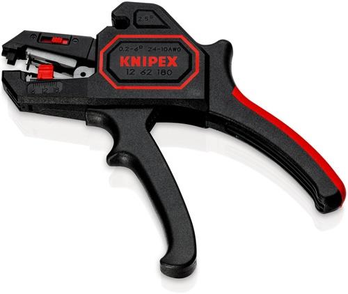 KNIPEX Automatikabisolierzange L.180mm 0,2-6 (AWG 24-10) mm² KNIPEX