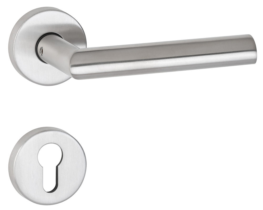 HERMAT Wechselgarnitur mit Rosetten VIP 1355/2036.K/3127, Edelstahl