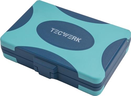 TECWERK Bitsortiment 62-tlg.Schlitz/PH/PZD/TX/6Kt.TECWERK