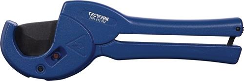 TECWERK Kunststoffrohrschere 0-50mm PP/PE/PB/PVDF/MLP/MSR/VPE/CPVC/PVC TECWERK