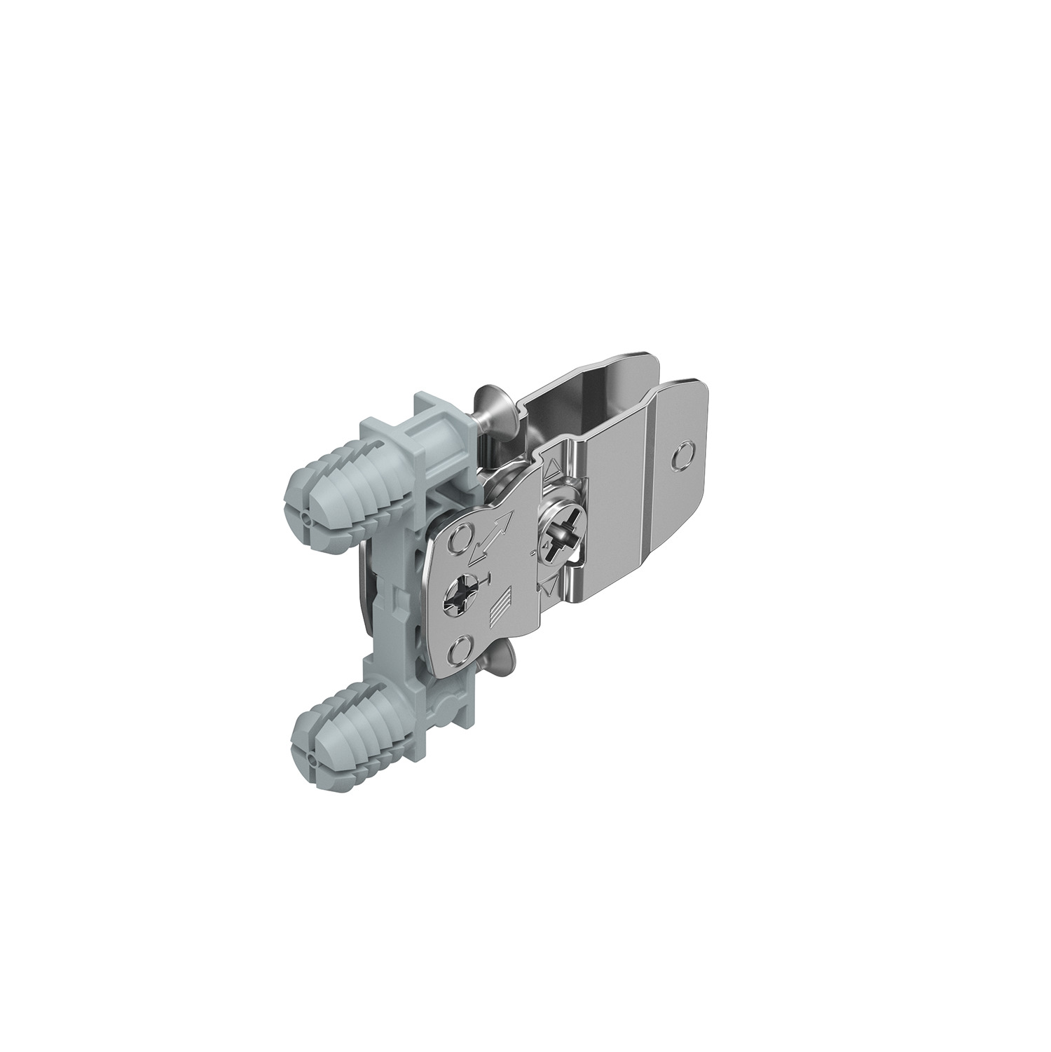 HETTICH AvanTech YOU Frontbefestigung für Zarge, Höhe 101 mm, zum Einschlagen, 9255836