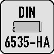 Kühlkanalbohrer DIN 6537 Typ UNI VHM TiAlN HA 4xD PROMAT