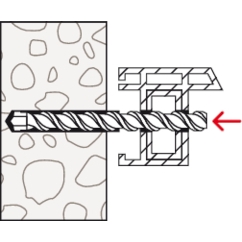 FISCHER Fensterrahmenschraube FFS 7,5x152