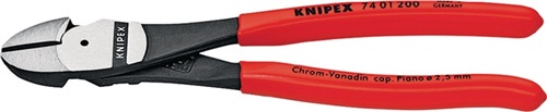 KNIPEX Kraftseitenschneider L.140mm pol.Form 0 Ku.-Überzug KNIPEX