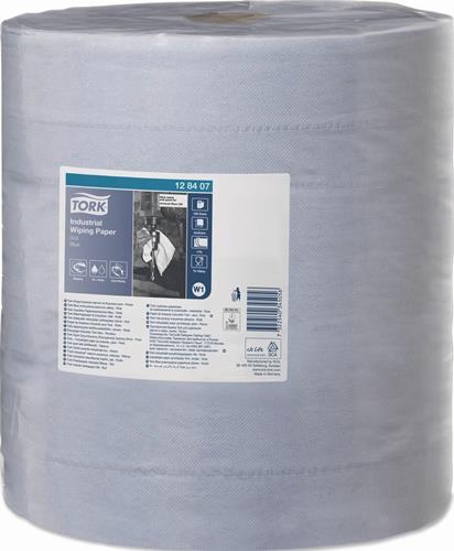 TORK Putztuch TORK 128407 L369xB350ca.mm blau 3-lagig 1000 Blatt/Rolle TORK