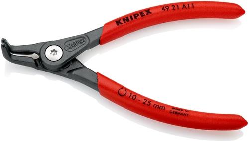 KNIPEX Außensicherungsringzange A 11 f.Wellen D.10-25mm 90Grad gew.L.130mm KNIPEX